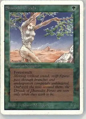 Shanodin Dryads - Unlimited Edition - Normal HP - Magic Card Single