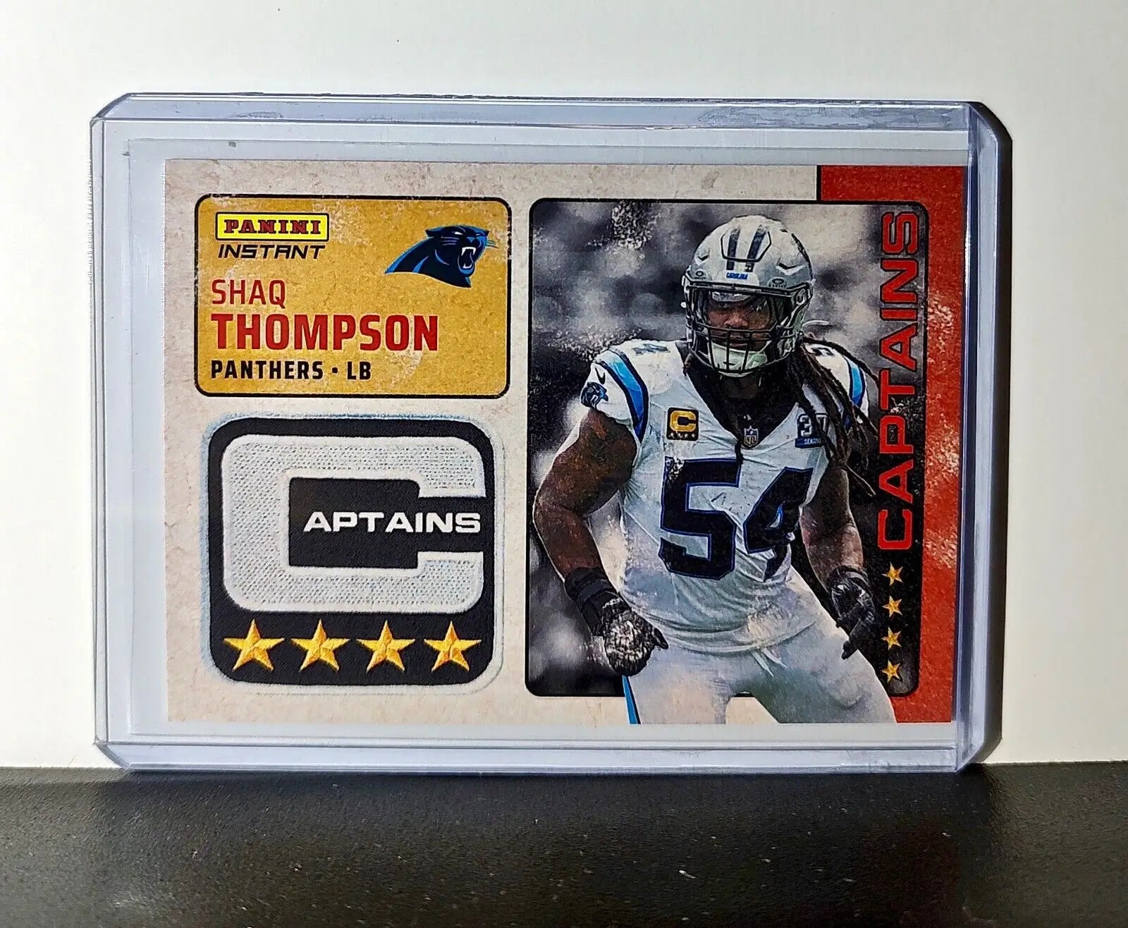 Shaq Thompson 2024 Panini Captains NFL #5 Card Carolina Panthers 1/351 - Football Card Single