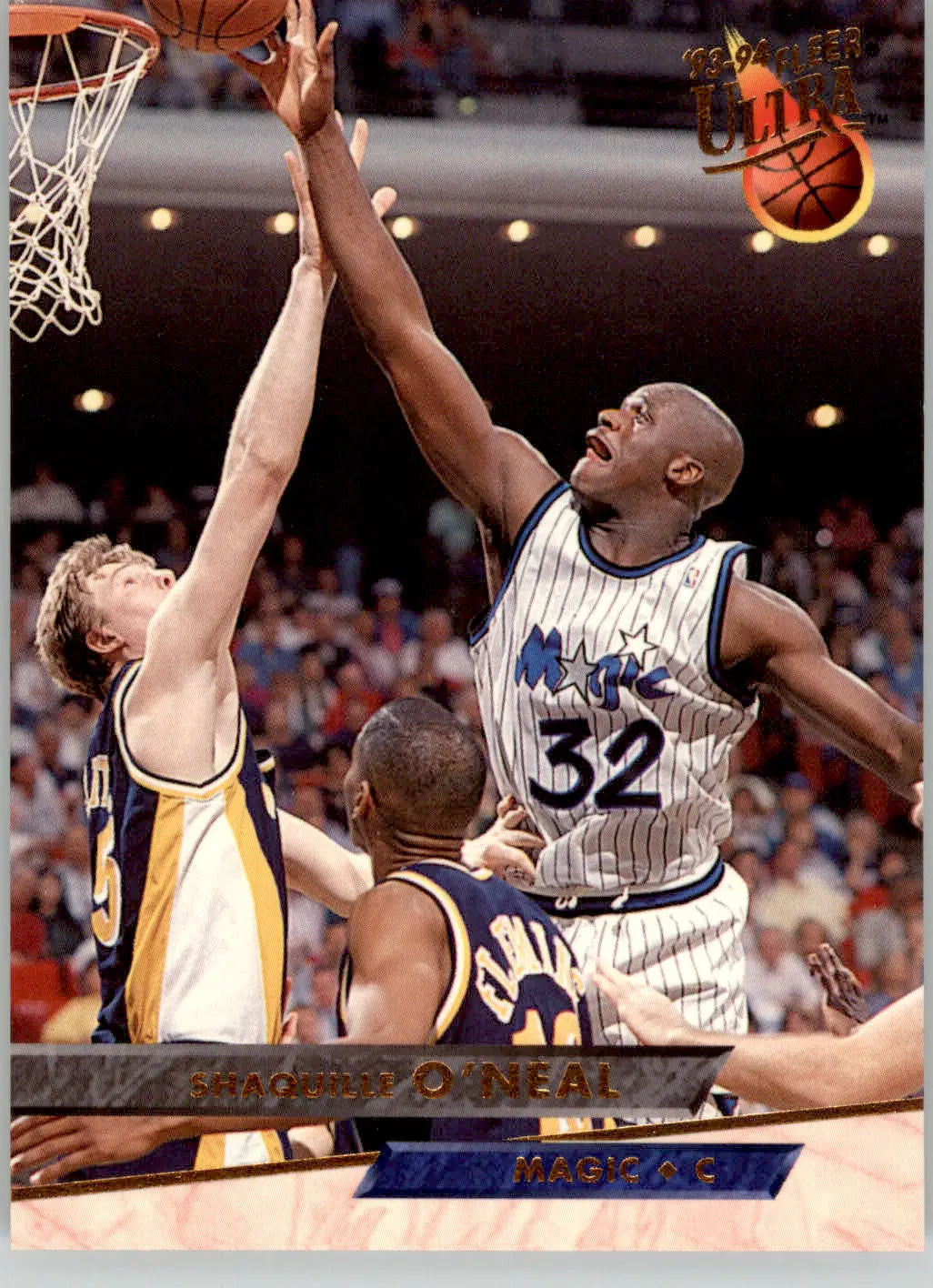 Shaquille O’Neal - 1993-94 Ultra - #135 - Basketball - Basketball Card Single