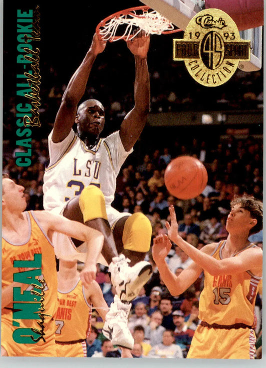 Shaquille O’Neal - 1993 Classic Four Sport - #315 - Multisport - Basketball Card Single