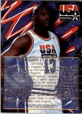 Shaquille O’Neal - 1994 Flair USA - #73 - Basketball - Basketball Card Single