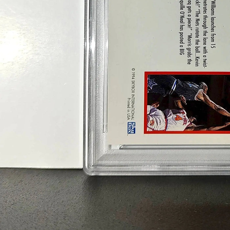 Shaquille O’Neal 1994 NBA Hoops Big Numbers #BN5 Rainbow PSA 6 EX-MT
