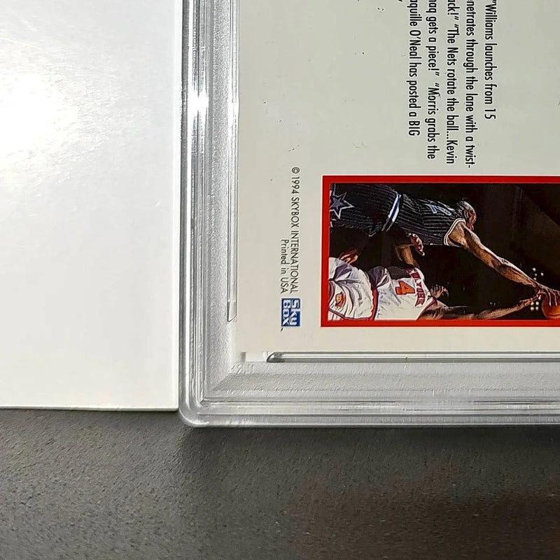 Shaquille O’Neal 1994 NBA Hoops Big Numbers #BN5 Rainbow PSA 8 NM-MT - Basketball Card Single