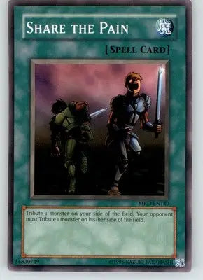 Share the Pain - Metal Raiders (25th Anniversary Edition) - MRD-EN140 - LP - Yu-Gi-Oh! Card Single