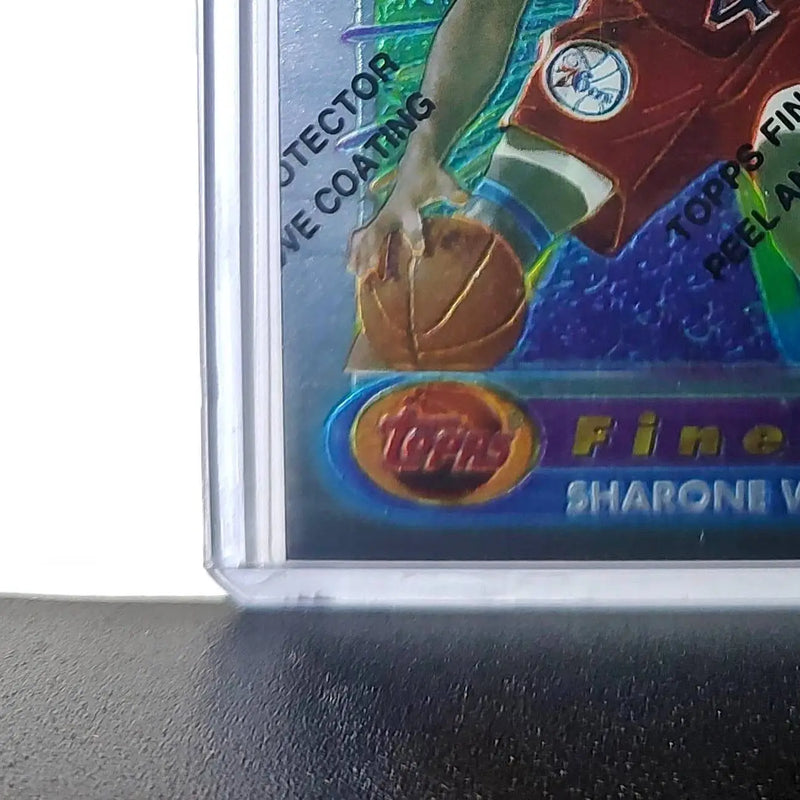 Sharone Wright Rookie 1994-95 Topps Finest #326 Card