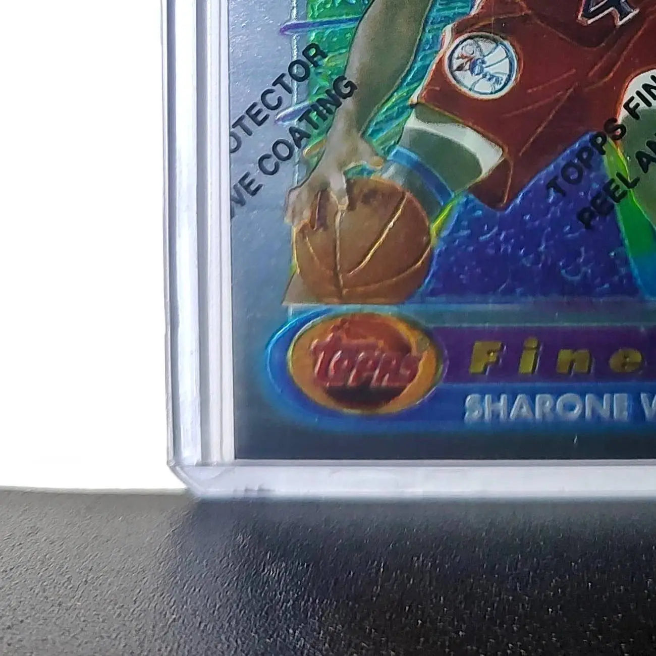 Sharone Wright Rookie 1994-95 Topps Finest #326 Card - Basketball Card Single