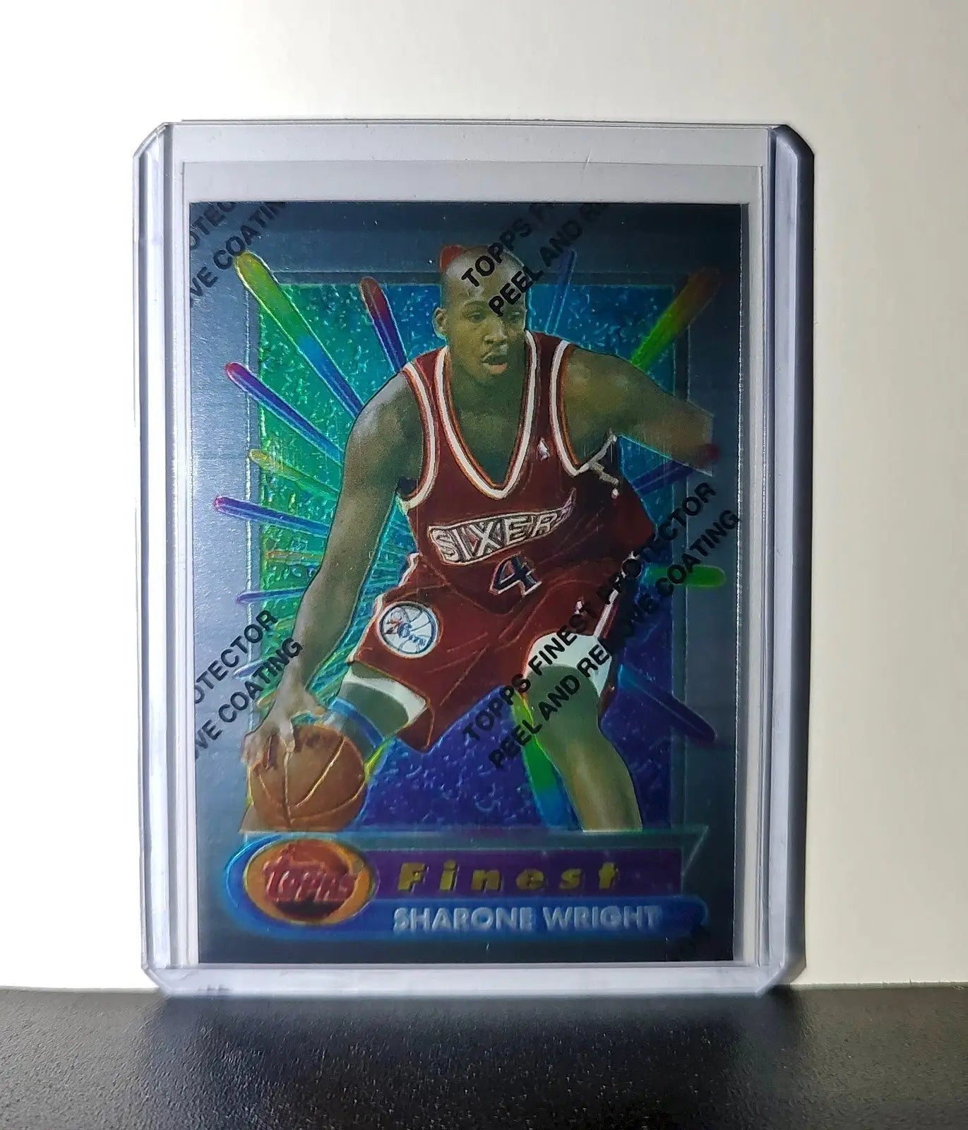 Sharone Wright Rookie 1994-95 Topps Finest #326 Card - Basketball Card Single
