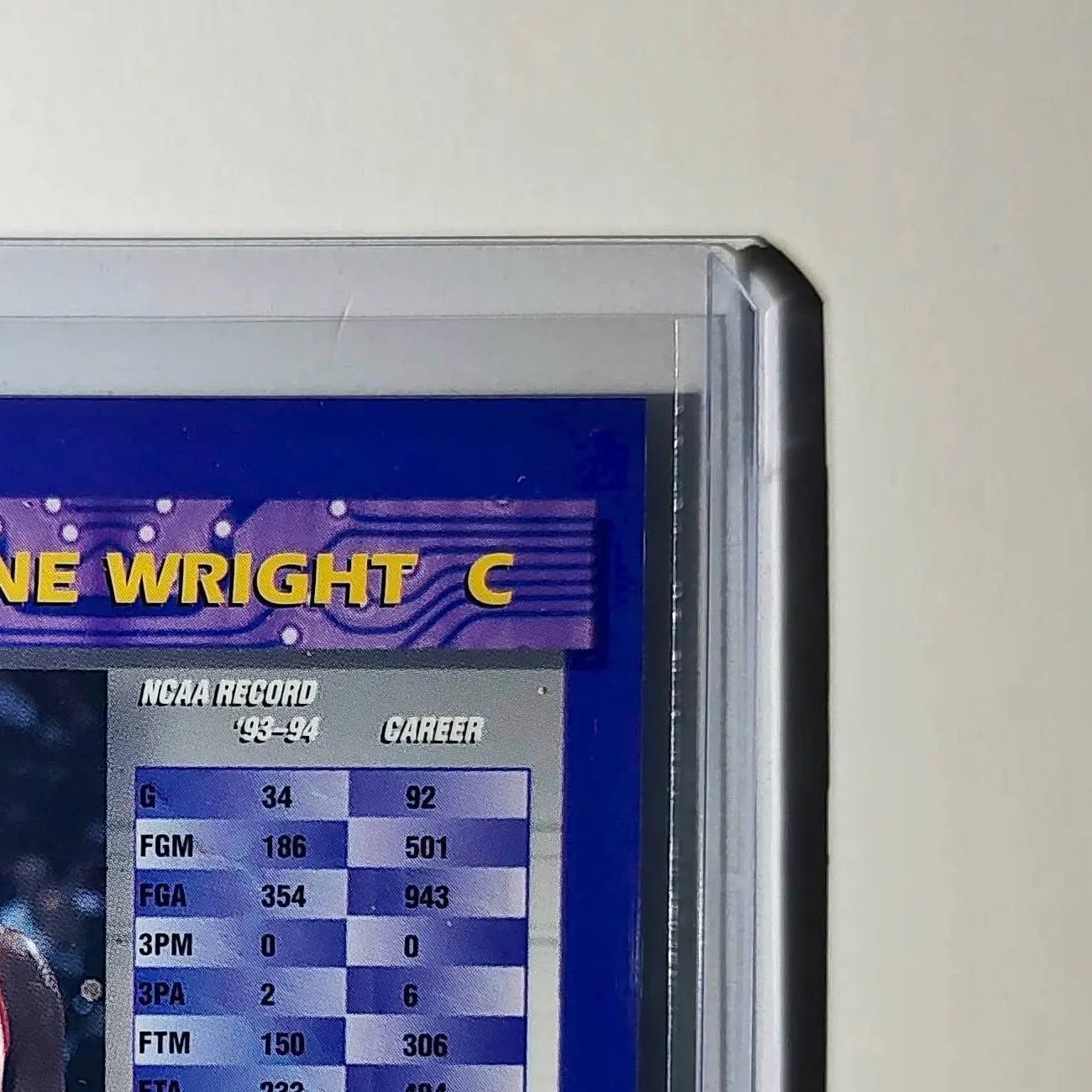 Sharone Wright Rookie 1994-95 Topps Finest #326 Card - Basketball Card Single