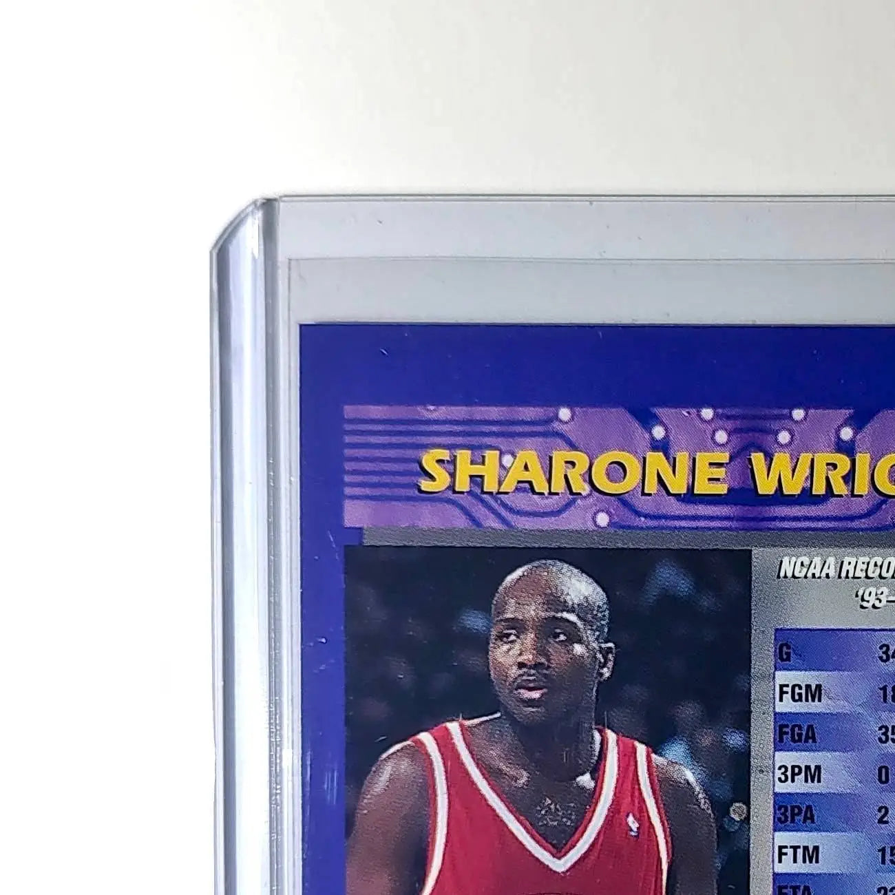 Sharone Wright Rookie 1994-95 Topps Finest #326 Card - Basketball Card Single