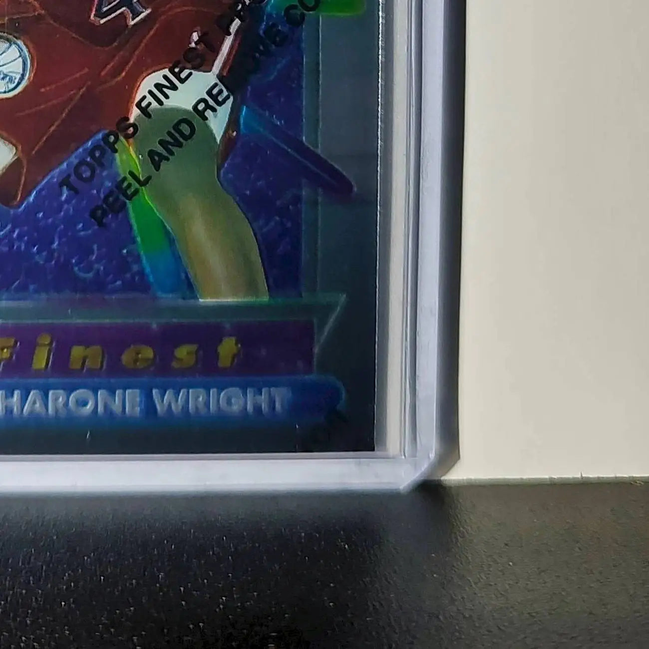 Sharone Wright Rookie 1994-95 Topps Finest #326 Card - Basketball Card Single
