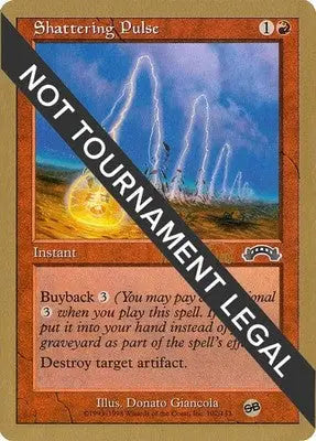 Shattering Pulse - 1999 Kai Budde (SB) World Championship Decks - MP Magic - Magic Card Single