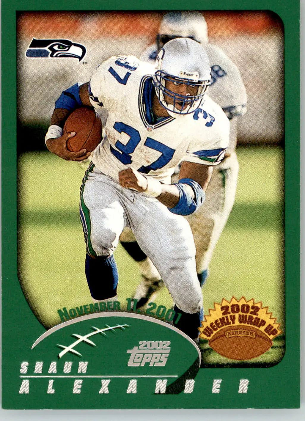 Shaun Alexander - 2002 Topps - #299 - Football - Football Card Single