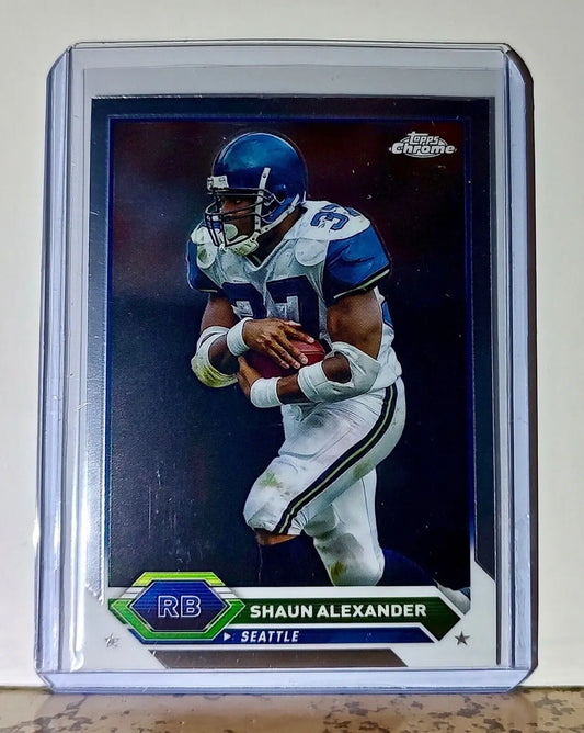 Shaun Alexander 2023 Topps Chrome NFL #48 Football Card Seattle Seahawks - Football Card Single