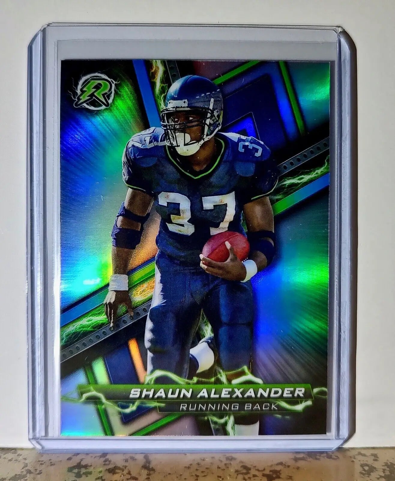 Shaun Alexander 2023 Topps Resurgence Refractor NFL #83 Card Seattle Seahawks - Football Card Single