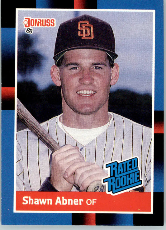 Shawn Abner - 1988 Donruss - #33 - Baseball - Baseball Card Single