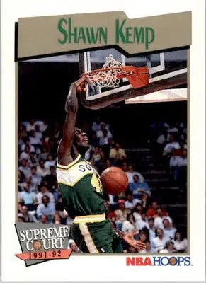 Shawn Kemp - 1991-92 Hoops - #497 - Basketball - Basketball Card Single