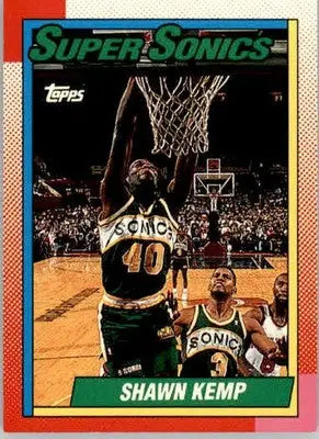 Shawn Kemp - 1992-93 Topps Archives - #136 - Basketball - Basketball Card Single