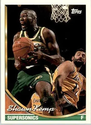 Shawn Kemp - 1993-94 Topps - #296 - Basketball - Basketball Card Single