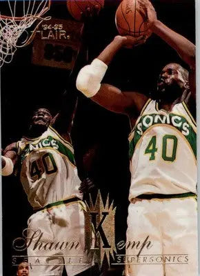 Shawn Kemp - 1994-95 Flair - #141 - Basketball - Basketball Card Single