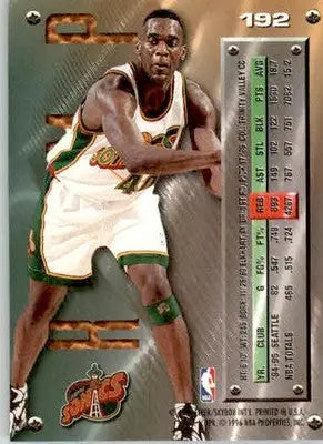 Shawn Kemp - 1995-96 Metal - #192 - Basketball - Basketball Card Single