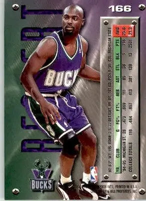 Shawn Respert - 1995-96 Metal - #166 - RC Basketball - Basketball Card Single