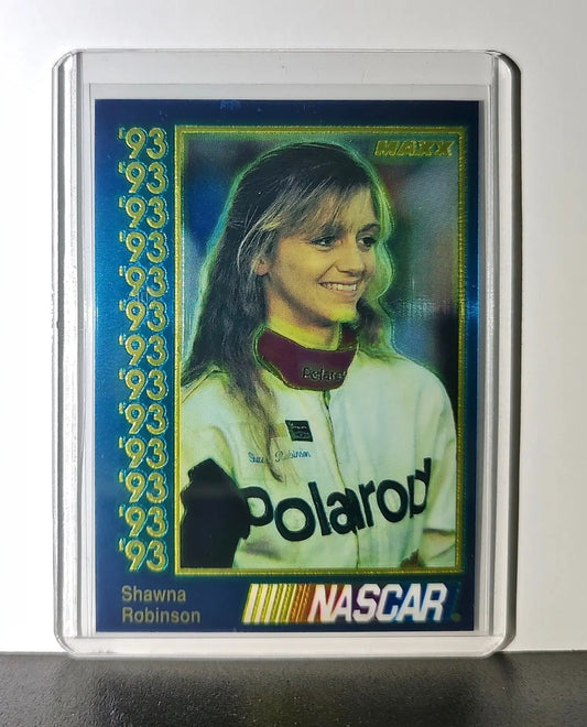 Shawna Robinson 1993 Maxx Premier Plus Racing #78 NASCAR Card Laughlin Racing - Racing Card Single