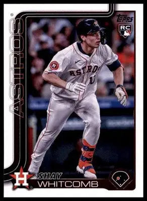 Shay Whitcomb Rookie 2025 Topps #87 Houston Astros - Baseball Card Single