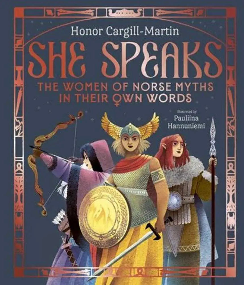 She Speaks The Women Of Norse Myths In Their Own Words Hardcover - Graphic Novels