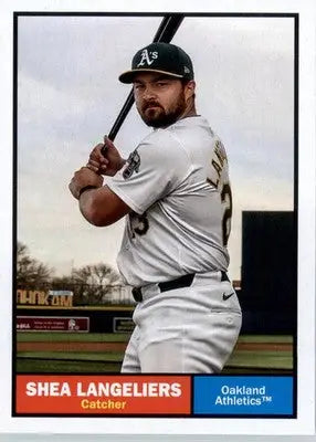 Shea Langeliers - 2024 Topps Archives - #13 - Baseball - Baseball Card Single