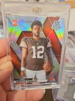 SHEDEUR SANDERS Browns Rookie Card RC 2025 Mosaic Rookie Image Variation #290