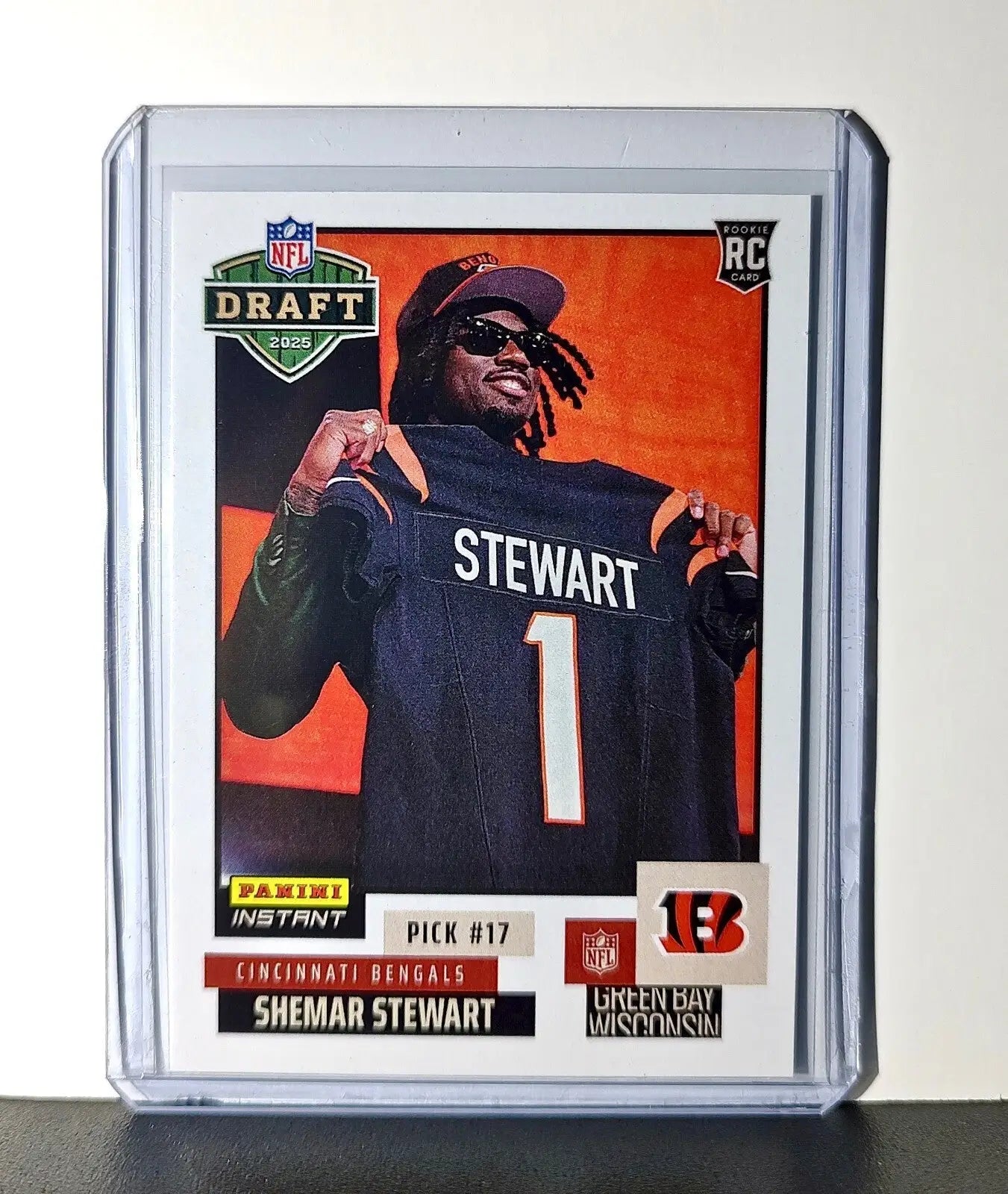 Shemar Stewart Rookie 2025 NFL Draft #17 Card Cincinnati Bengals 1 of 738 - Football Card Single