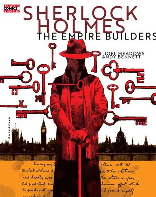 Sherlock Holmes comic book cover from Mark Chiarello’s Empire Builders TPB Volume 01