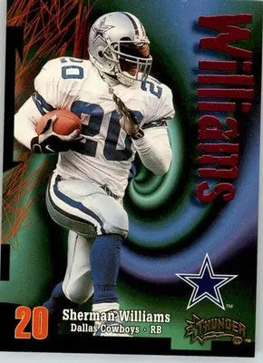 Sherman Williams - 1998 SkyBox Thunder - #151 - Football - Football Card Single