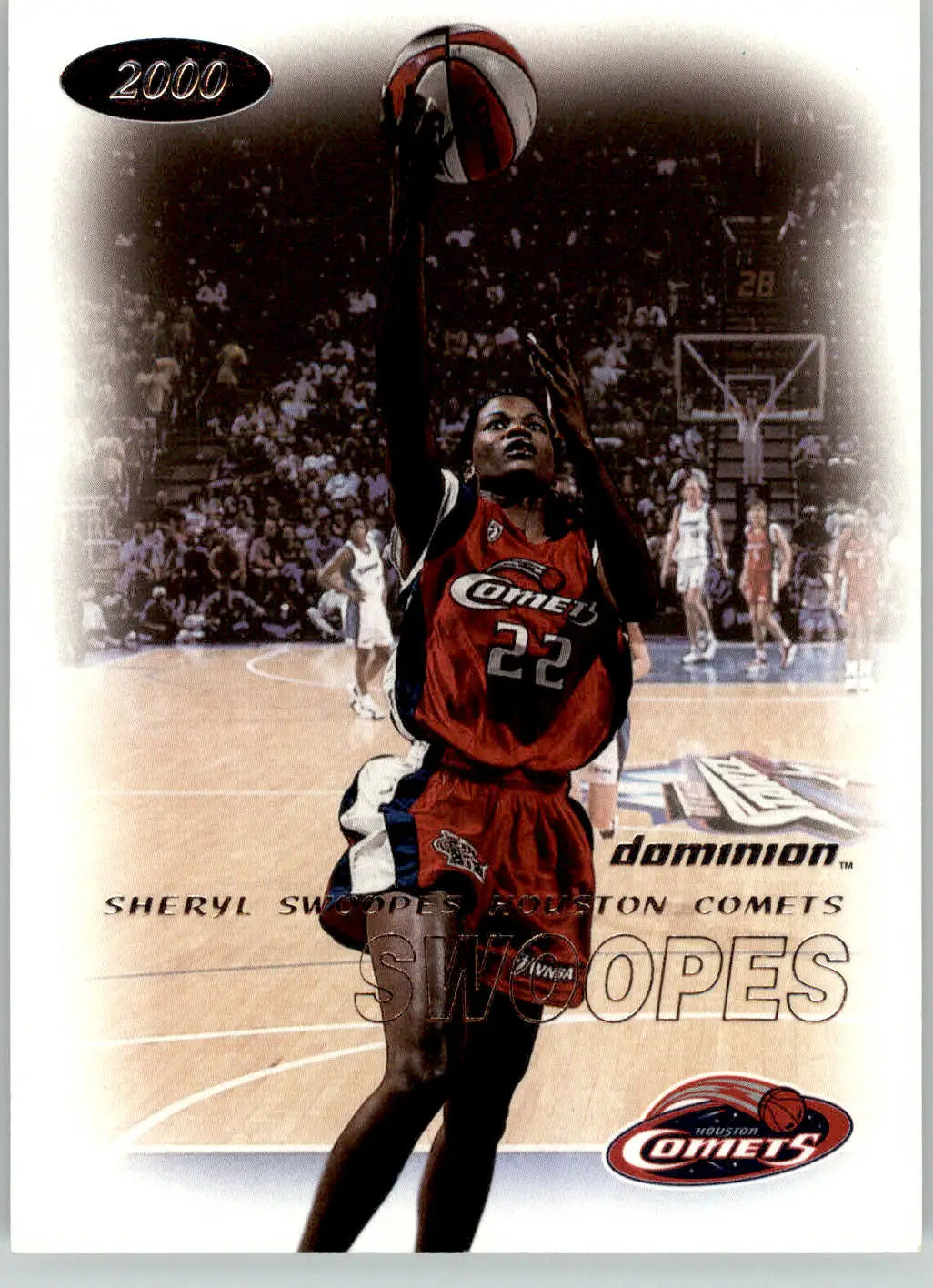 Sheryl Swoopes - 2000 SkyBox Dominion WNBA - #16 - Basketball - Basketball Card Single