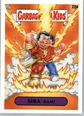 Shia-Zam! - 2022 Topps Garbage Pail Kids: Book Worms - #22a - Gross Adaptations - Non-Sports Card Single