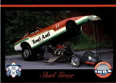 Shirl Greer - 1989 Checkered Flag IHRA - #46 - Racing - Racing Card Single