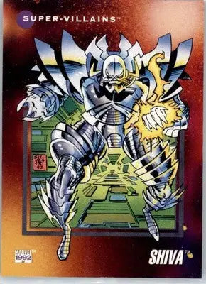 Shiva - 1992 Impel Marvel Universe - NM - #139 - Marvel Card Single