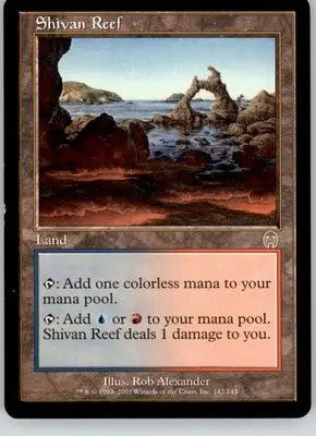 Shivan Reef - Apocalypse - 142 - LP Magic: The Gathering - Magic Card Single
