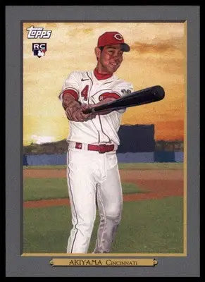 Shogo Akiyama 2020 Topps Update Turkey Red 2020 #TR-14 Cincinnati Reds - Baseball Card Single