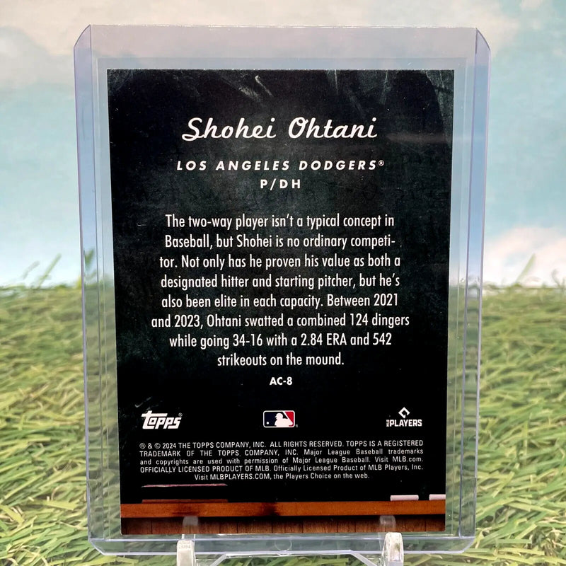 Shohei Ohtani 2024 Topps Update All Class Insert Los Angeles Dodgers baseball card