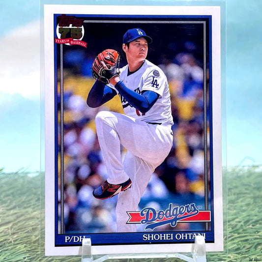 Shohei Ohtani 2026 Topps Series 1 1991 35th Anniv T91-100 LA Dodgers CG83 - Baseball Card Single