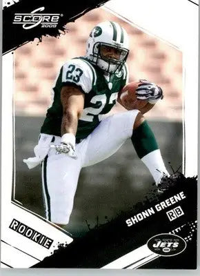 Shonn Greene - 2009 Score - #393 - RC Football - Football Card Single