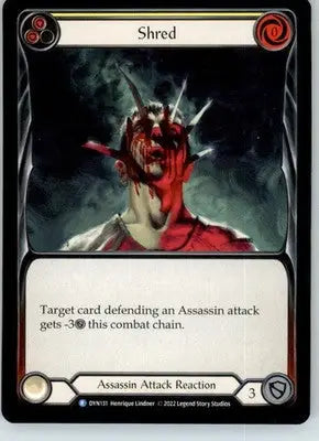 Shred (Yellow) - Dynasty - DYN131 - Normal NM - TCG Card Single
