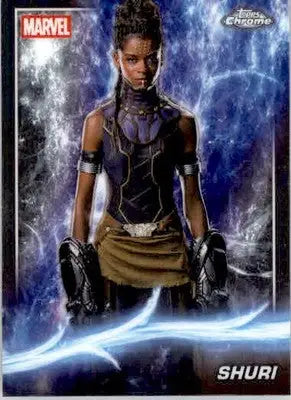 Shuri - 2025 Topps Chrome Marvel Studios - #80 - Non_sport - Non-Sports Card Single