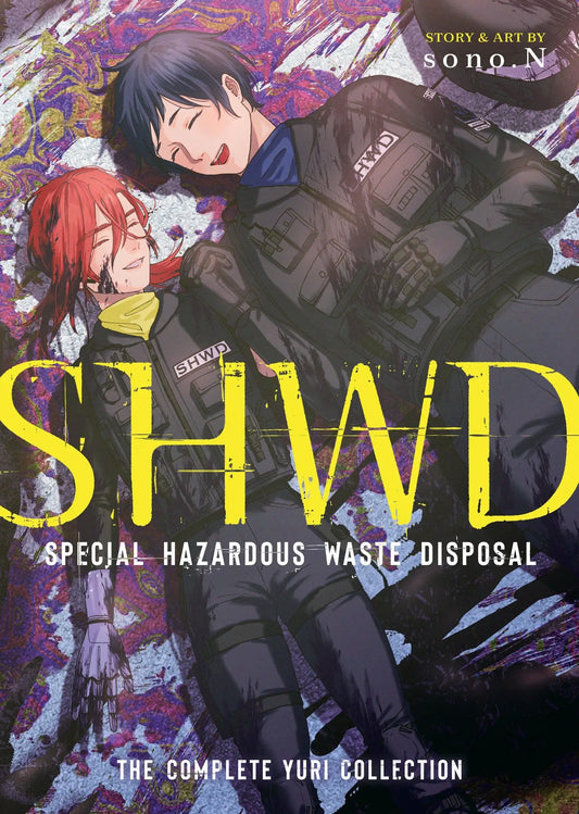 Anime cover art from Shwd The Complete Yuri Collection showcasing fighting supernatural themes