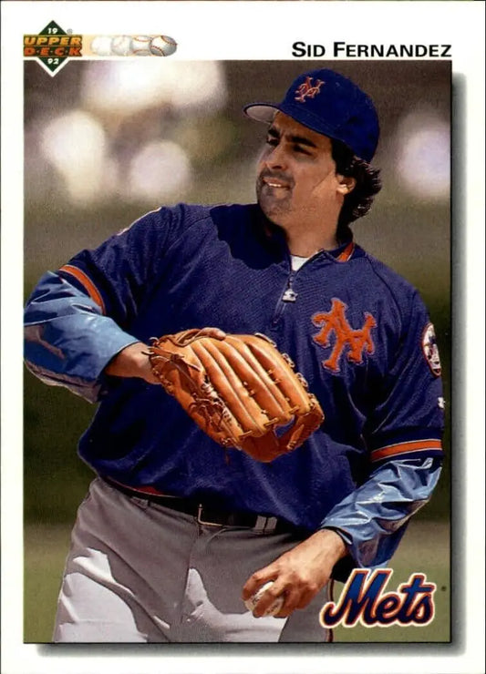 Sid Fernandez 1992 Upper Deck MLB #671 Baseball Card New York Mets - Baseball Card Single