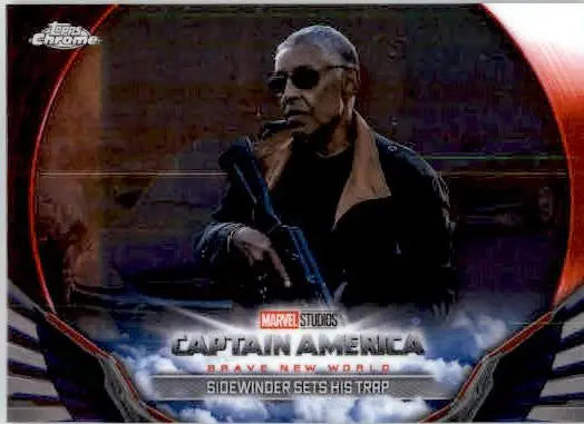 Sidewinder Sets His Trap - 2025 Topps Chrome Marvel #BNW-14 Brave New World - Marvel Card Single