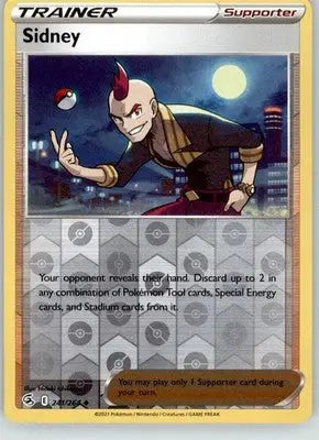 Sidney - Fusion Strike - 241/264 - Reverse Holo LP Pokemon - Pokémon Card Single