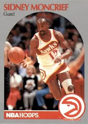 Sidney Moncrief - 1990-91 Hoops - #402 - Basketball - Basketball Card Single