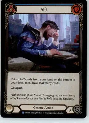 Sift (Blue) - Uprising - UPR199 - Foil NM - TCG Card Single